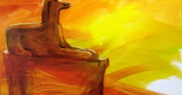 Above and Below - let the paint flow at Oriel Gallery